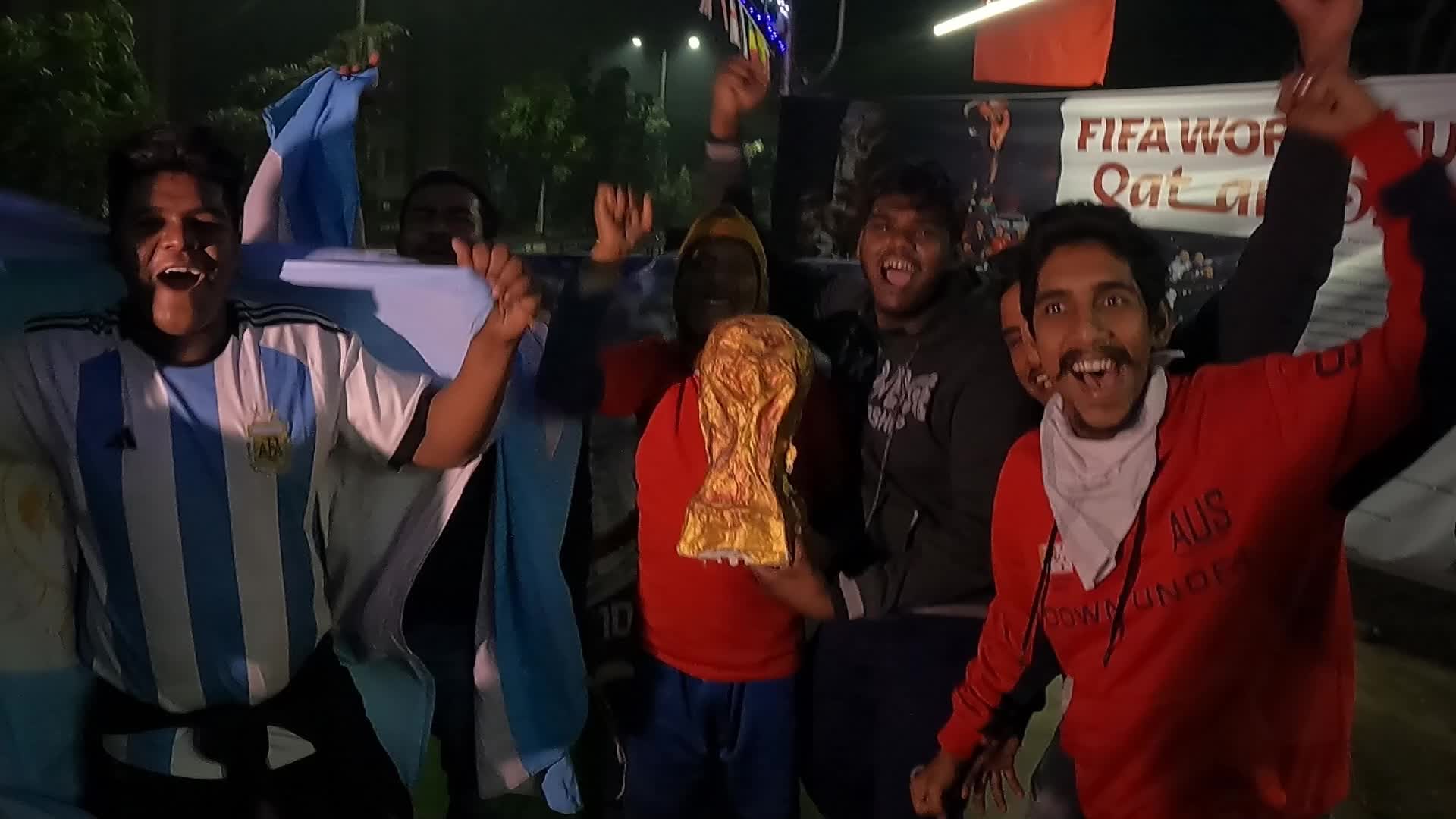 Fifa World Cup Final Celebration In Kolkata