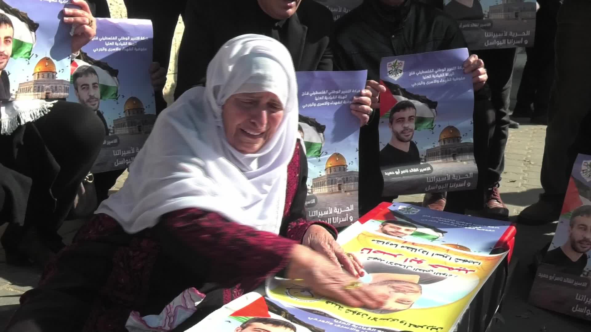Palestinians protest death of prisoner in Israel