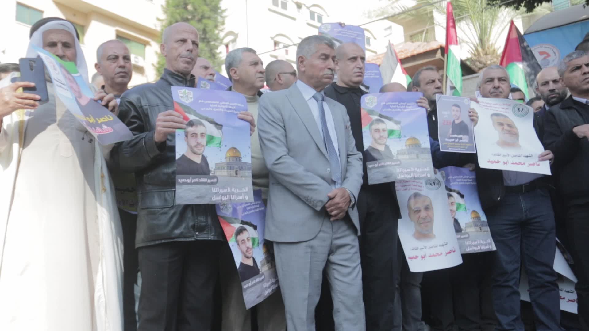 Palestinians protest death of prisoner in Israel