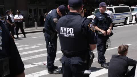 'Extinction Rebellion' Activists Protest In New York
