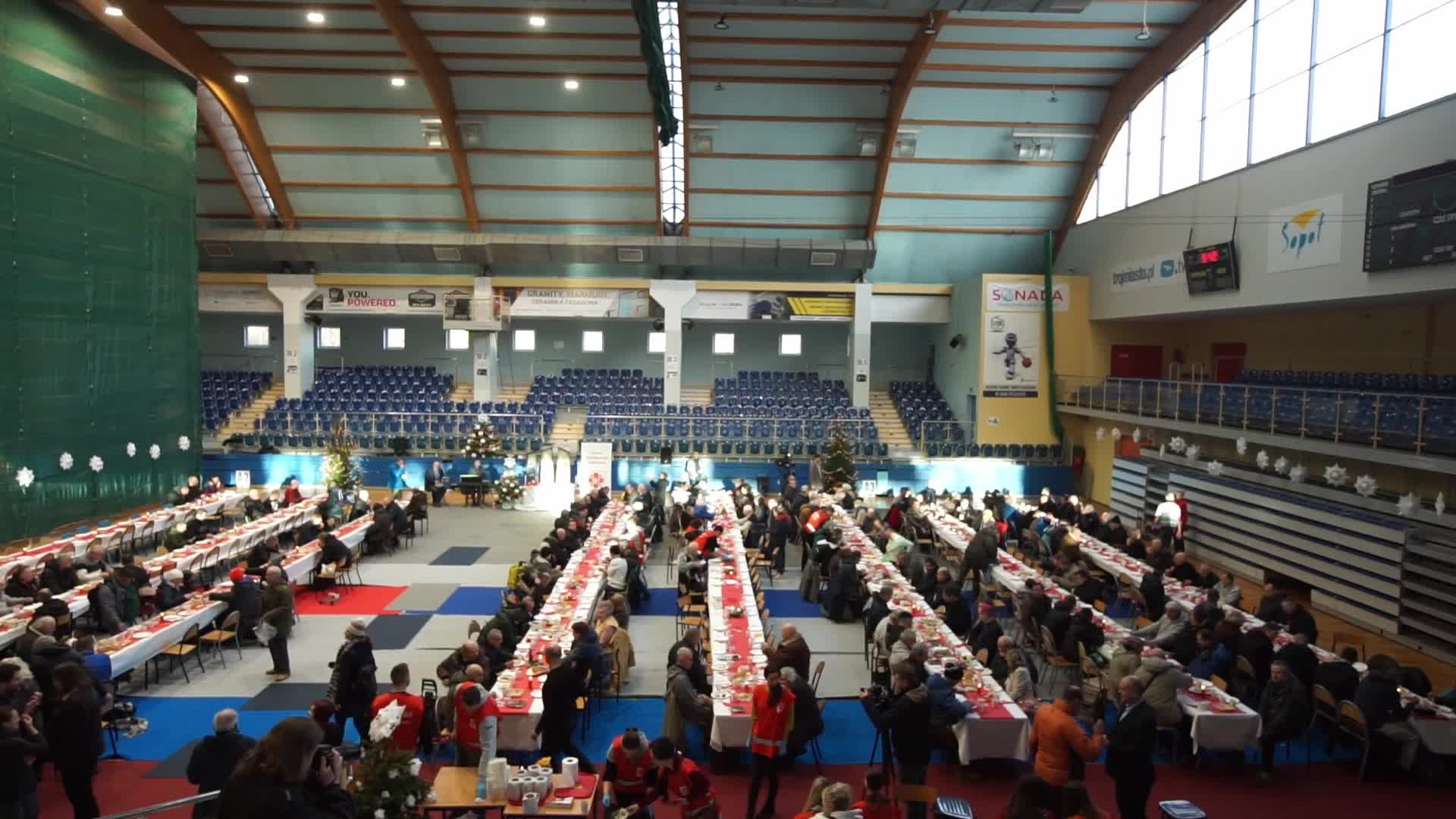 Christmas Eve Meal For Poor And Homeless In Sopot, Poland