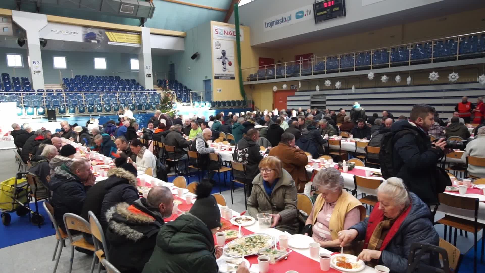Christmas Eve Meal For Poor And Homeless In Sopot, Poland