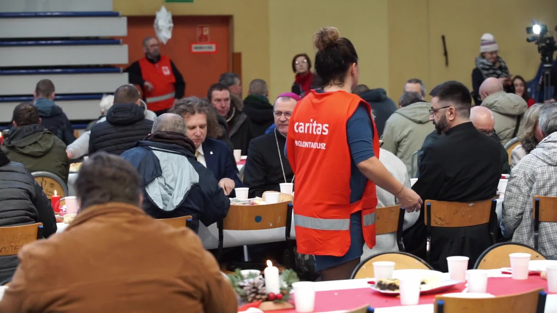 Christmas Eve Meal For Poor And Homeless In Sopot, Poland