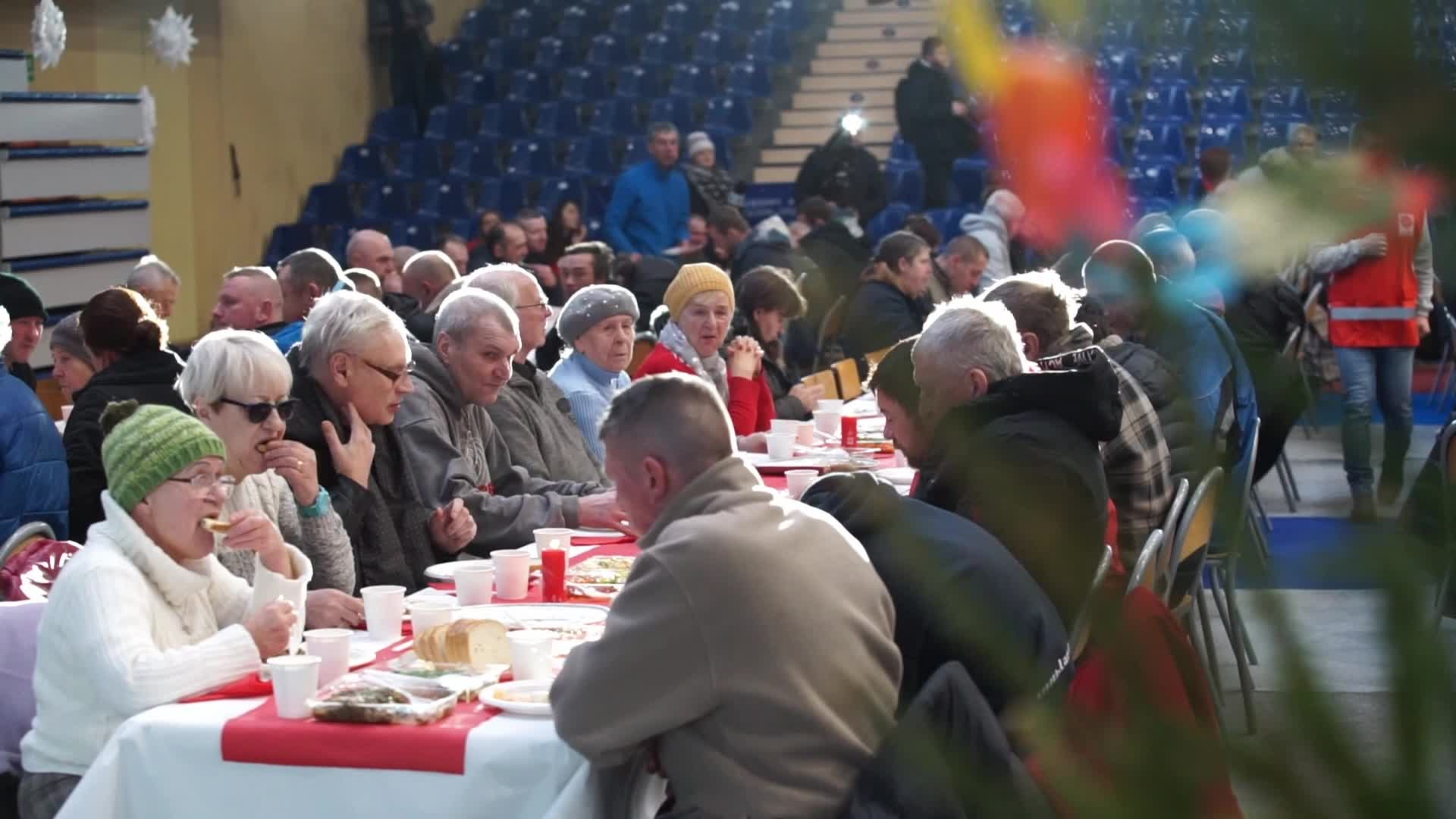 Christmas Eve Meal For Poor And Homeless In Sopot, Poland