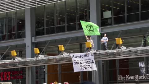 'Extinction Rebellion' Activists Protest In New York