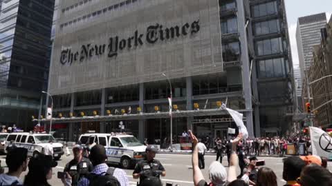'Extinction Rebellion' Activists Protest In New York