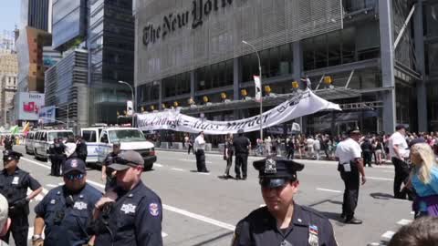 'Extinction Rebellion' Activists Protest In New York