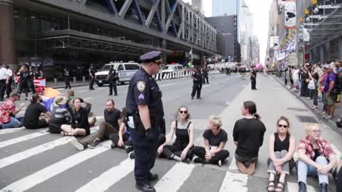 'Extinction Rebellion' Activists Protest In New York