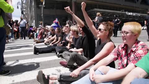 'Extinction Rebellion' Activists Protest In New York