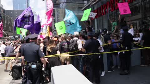 'Extinction Rebellion' Activists Protest In New York