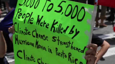 'Extinction Rebellion' Activists Protest In New York