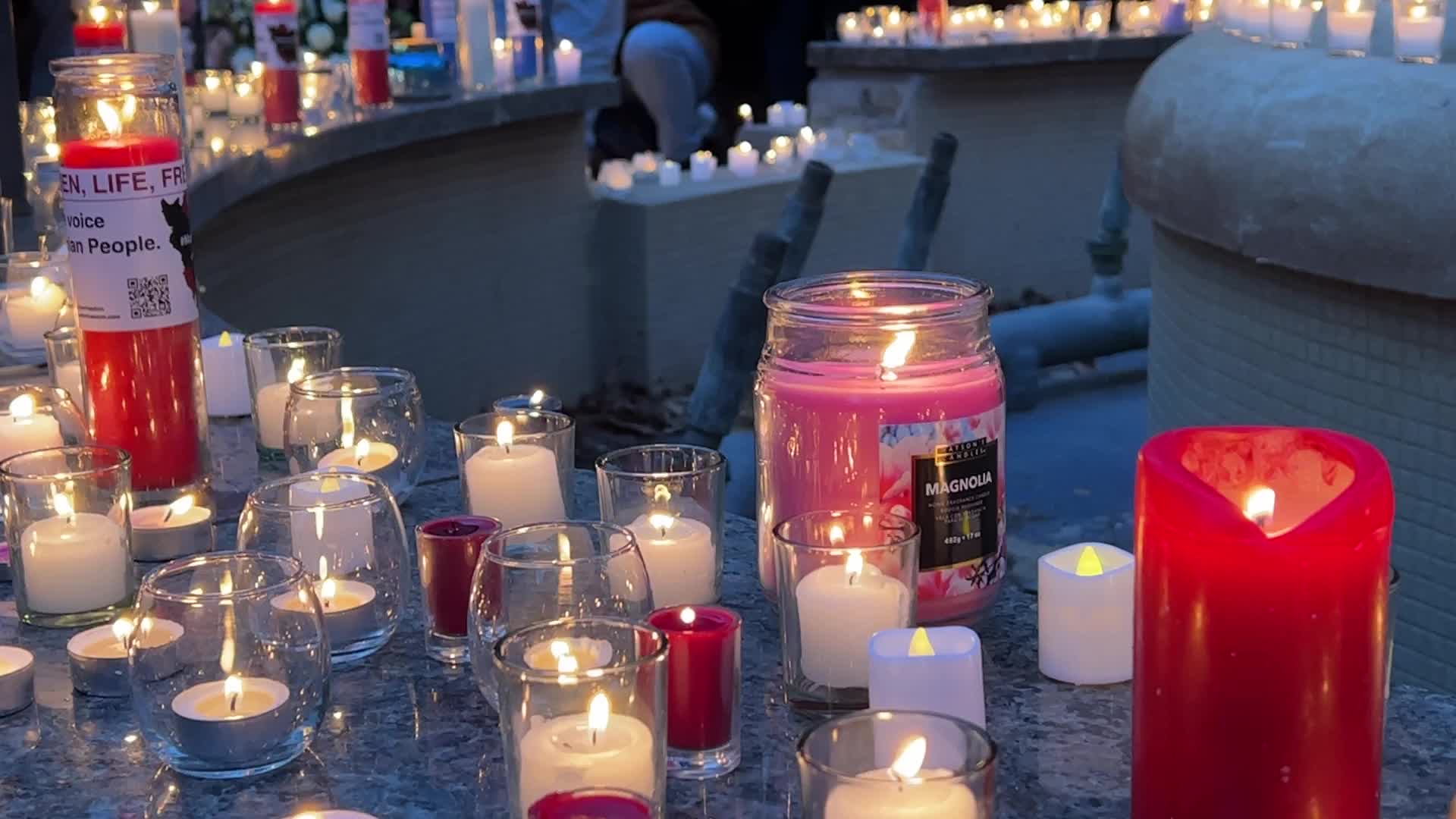 Candlelight vigil on the 3rd anniversary of the downing of Flight PS752