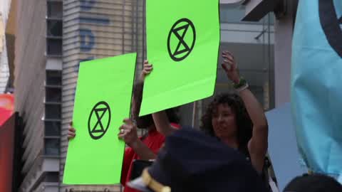 'Extinction Rebellion' Activists Protest In New York