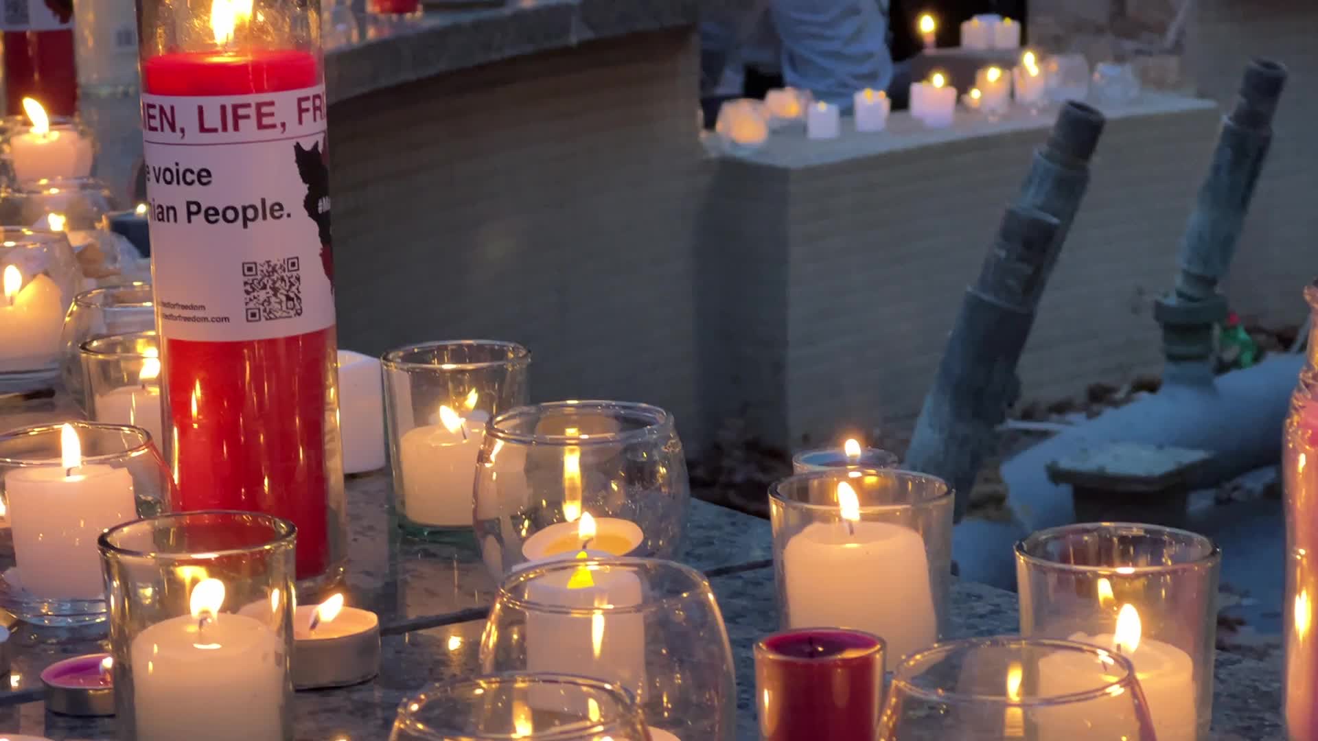 Candlelight vigil on the 3rd anniversary of the downing of Flight PS752