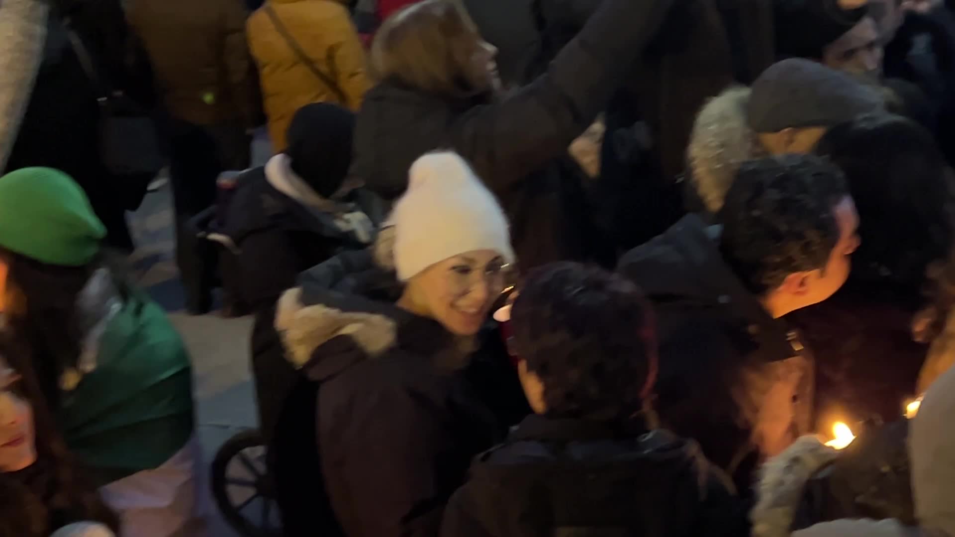 Candlelight vigil on the 3rd anniversary of the downing of Flight PS752