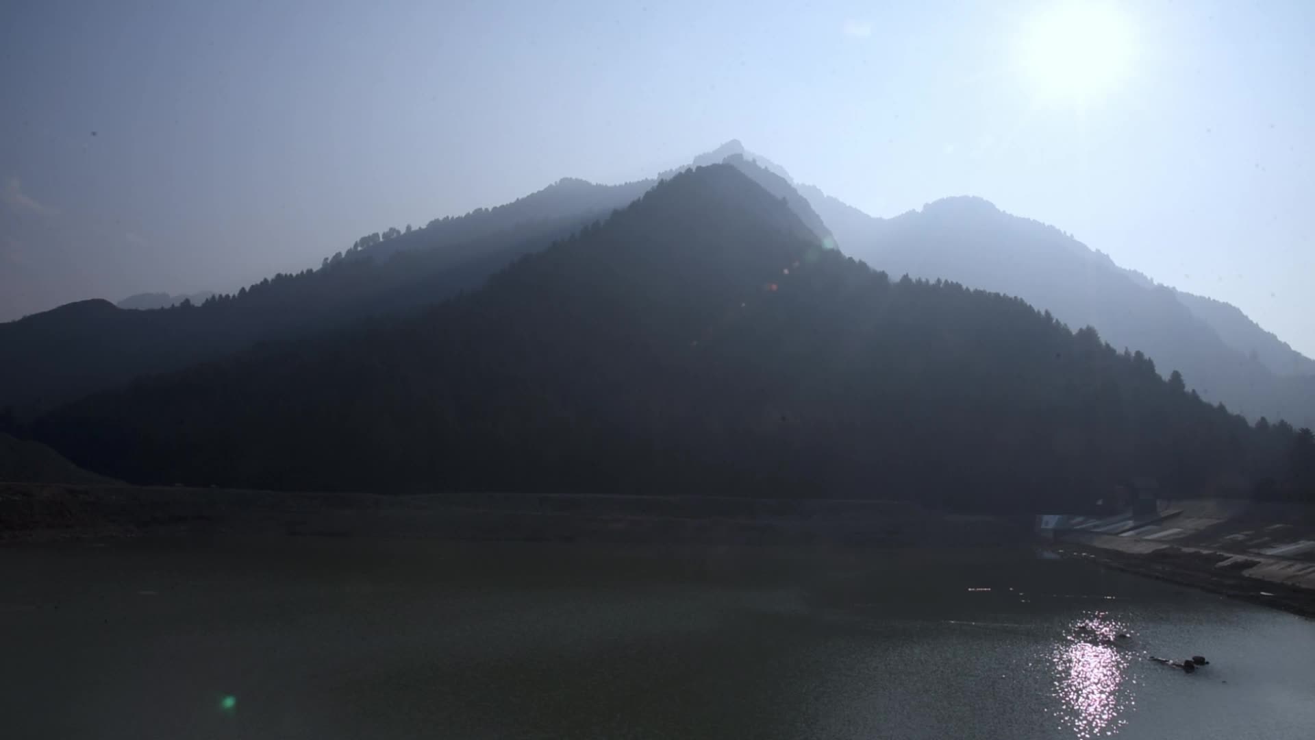 Cold winter day in Srinagar, Kashmir, India