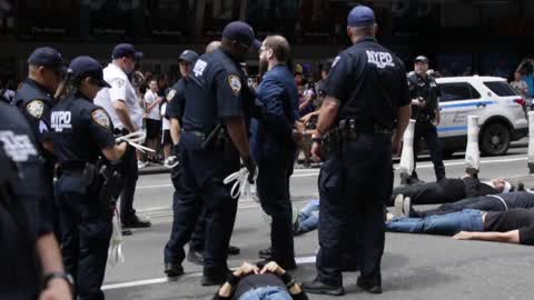 'Extinction Rebellion' Activists Protest In New York