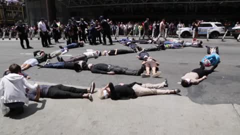 'Extinction Rebellion' Activists Protest In New York