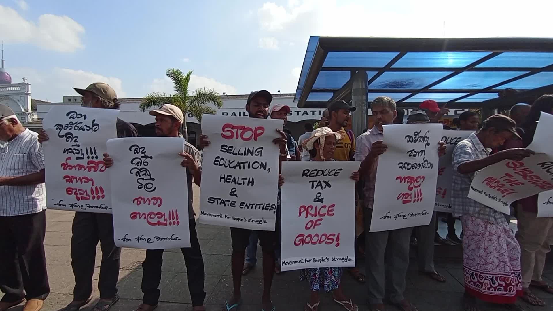 Protest In Colombo