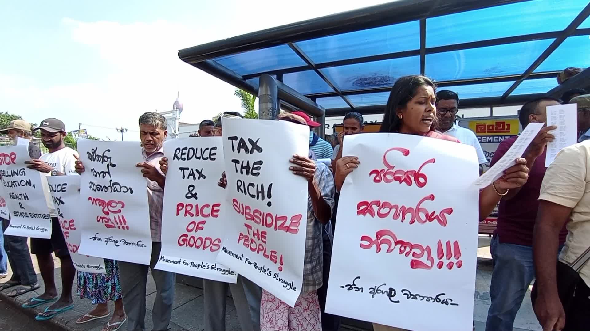 Protest In Colombo