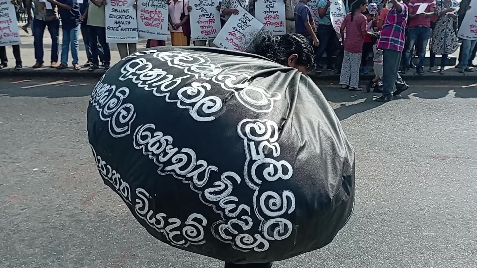 Protest In Colombo