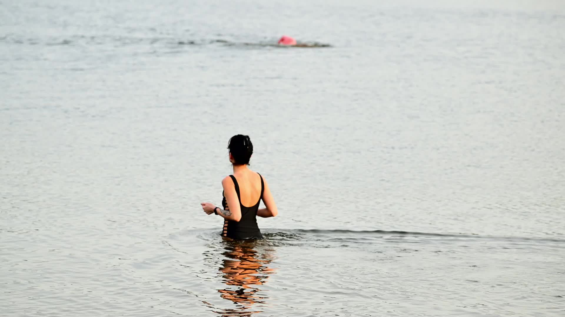 New Years Day Cold Water Swim Warsaw