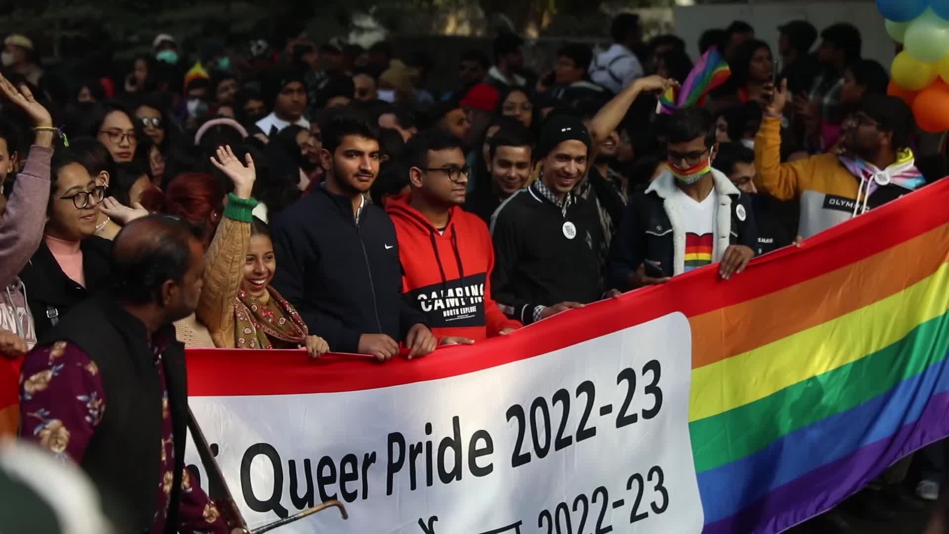 Queer Pride Parade In New Delhi, India