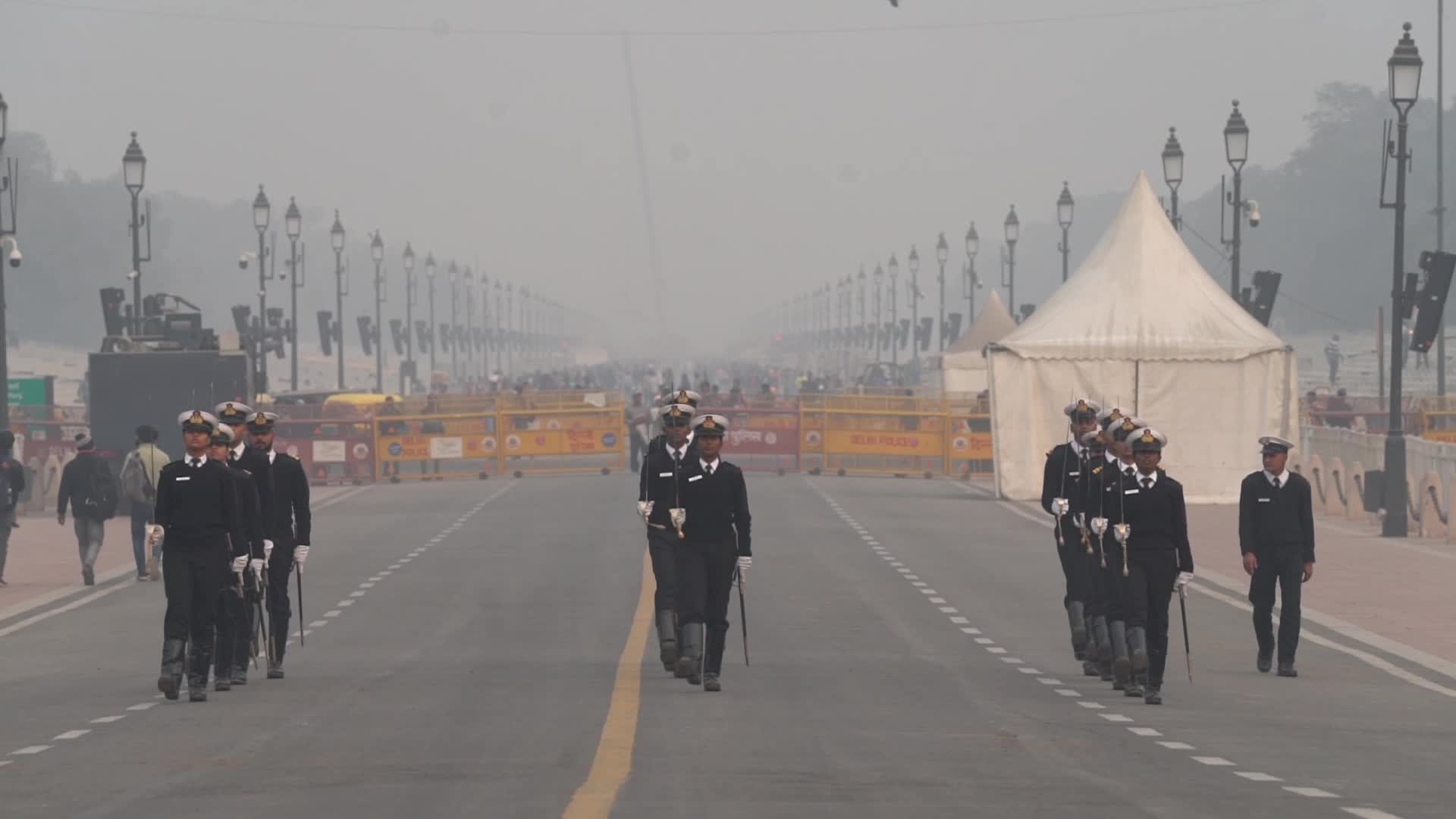 Rehearsals For Republic Day 2023 In India
