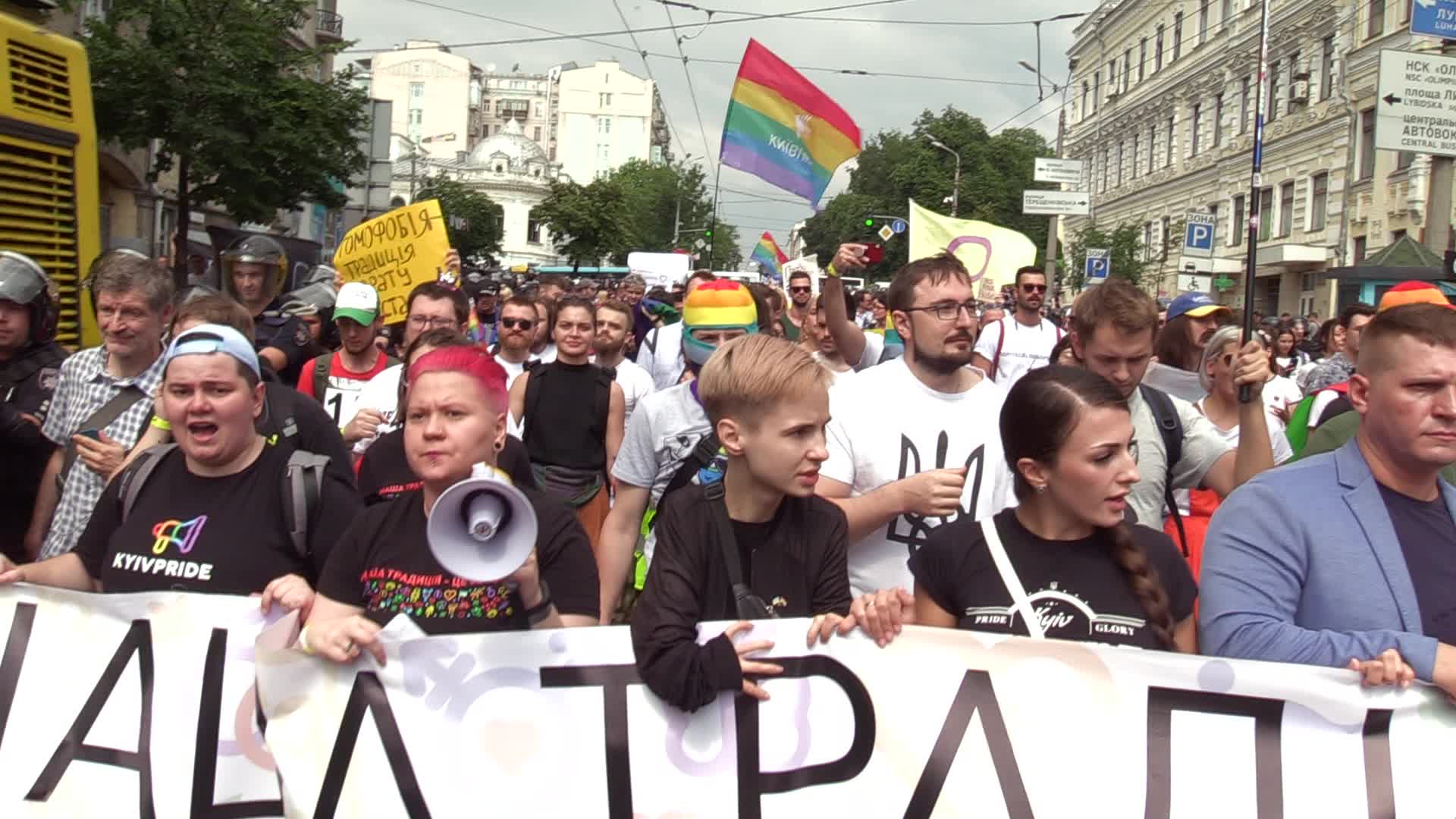 Kyiv Pride Gay Parade in Kiev