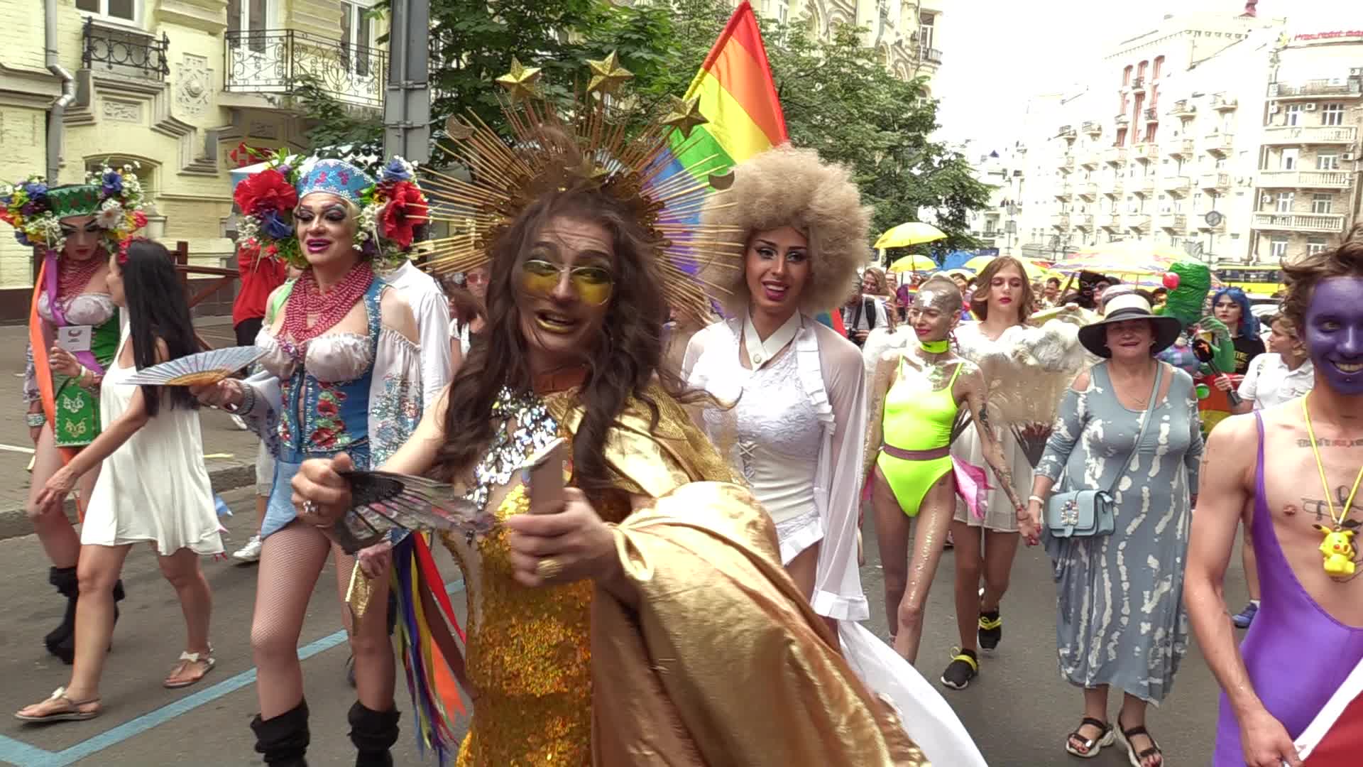 Kyiv Pride Gay Parade in Kiev