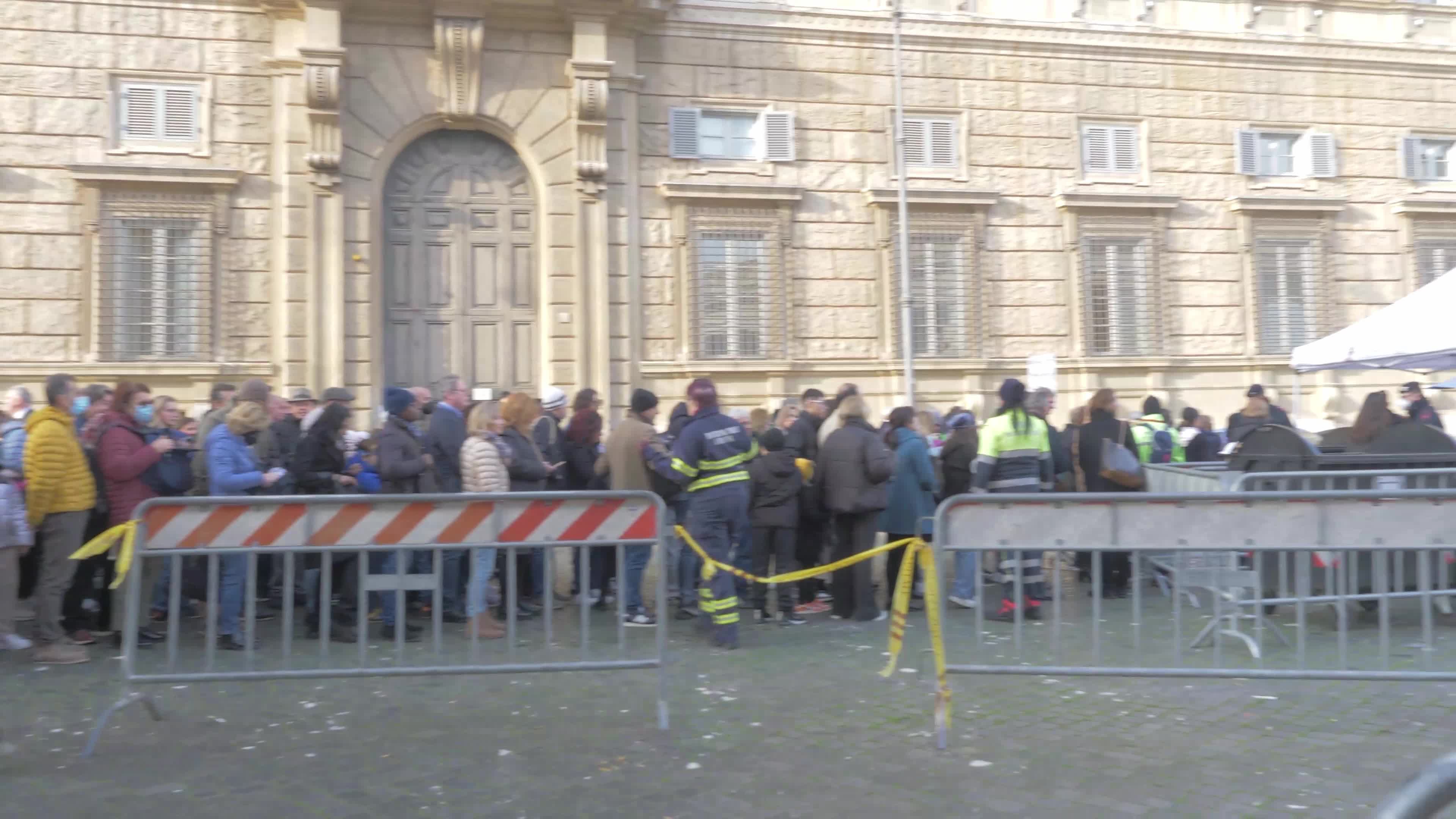 The Body Of Pope Emeritus Benedict XVI Lies In State At St. Peter's