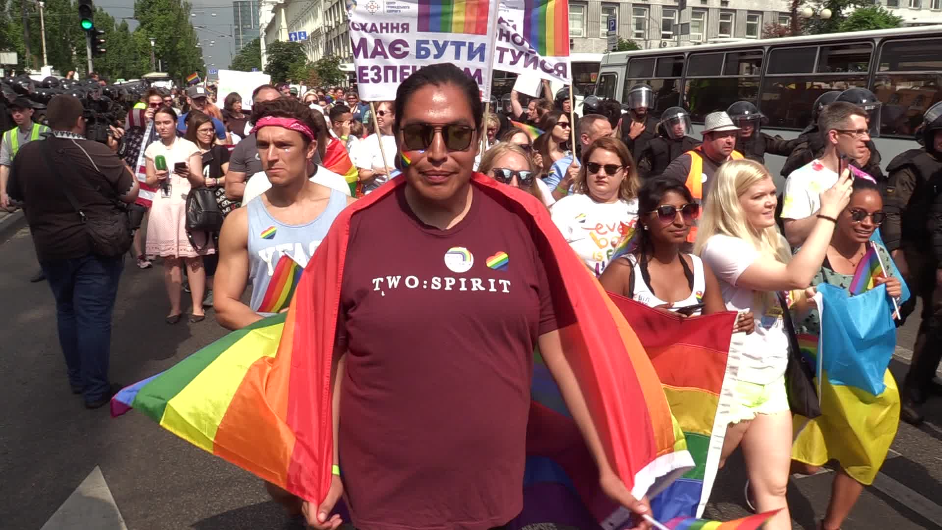 Kyiv Pride Gay Parade in Kiev
