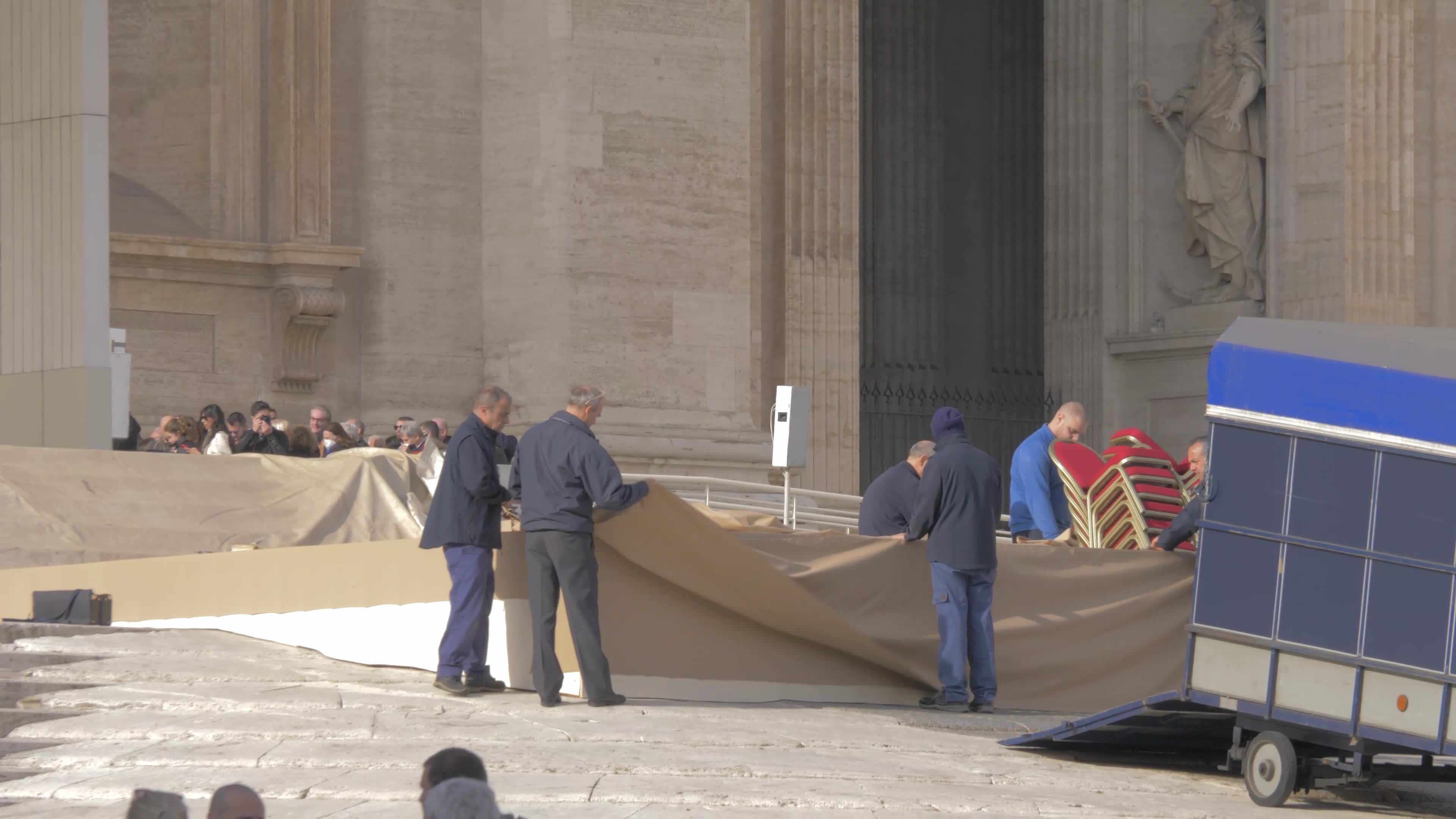 The Body Of Pope Emeritus Benedict XVI Lies In State At St. Peter's