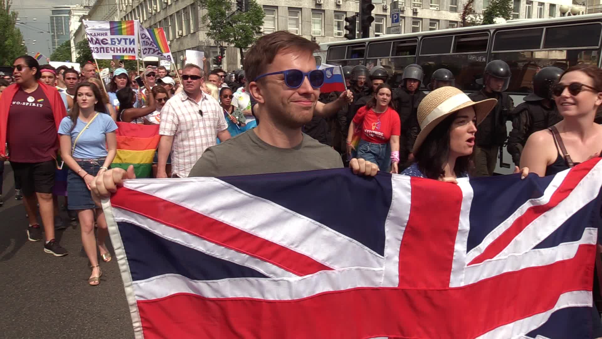 Kyiv Pride Gay Parade in Kiev