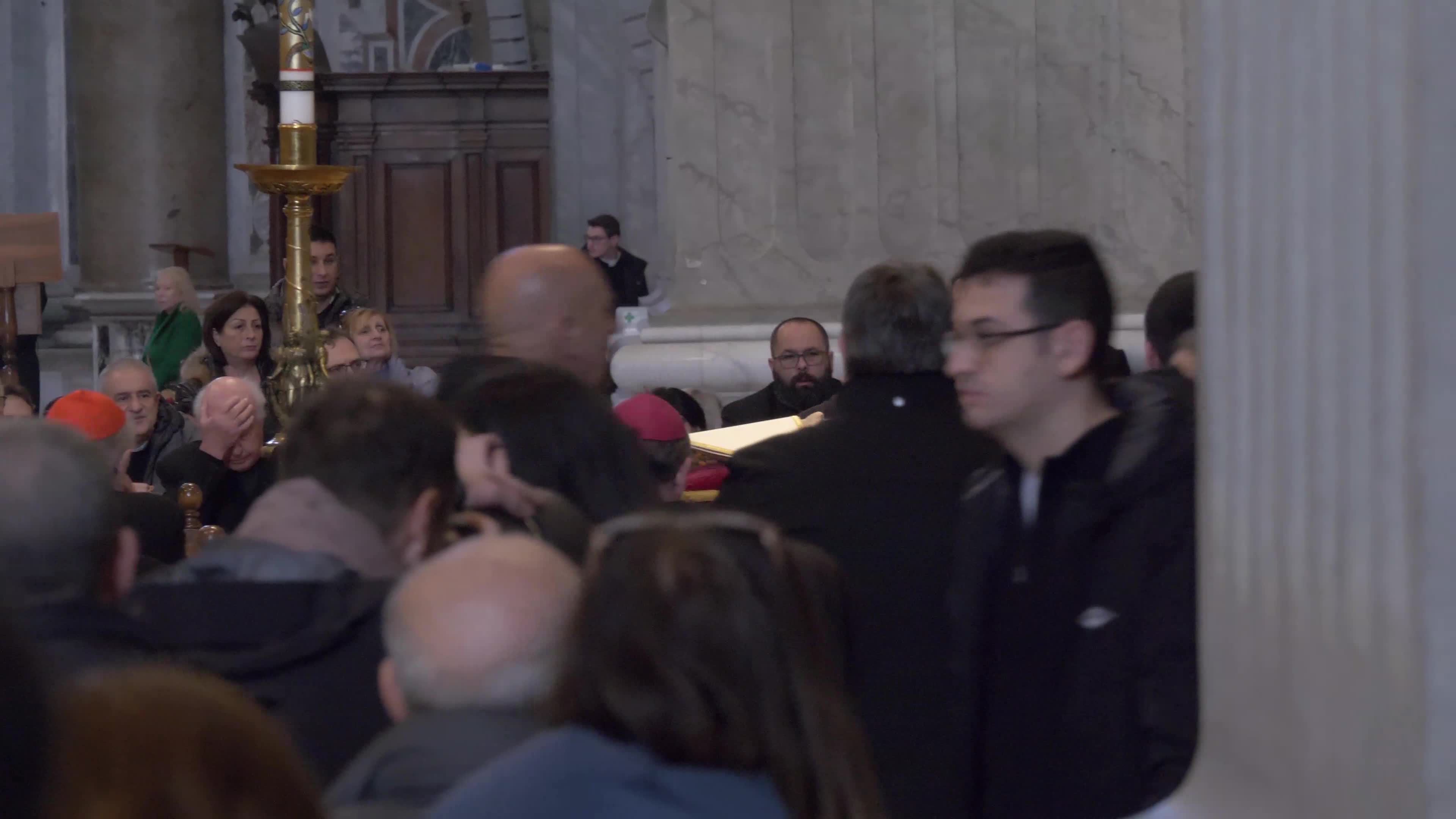 The Body Of Pope Emeritus Benedict XVI Lies In State At St. Peter's