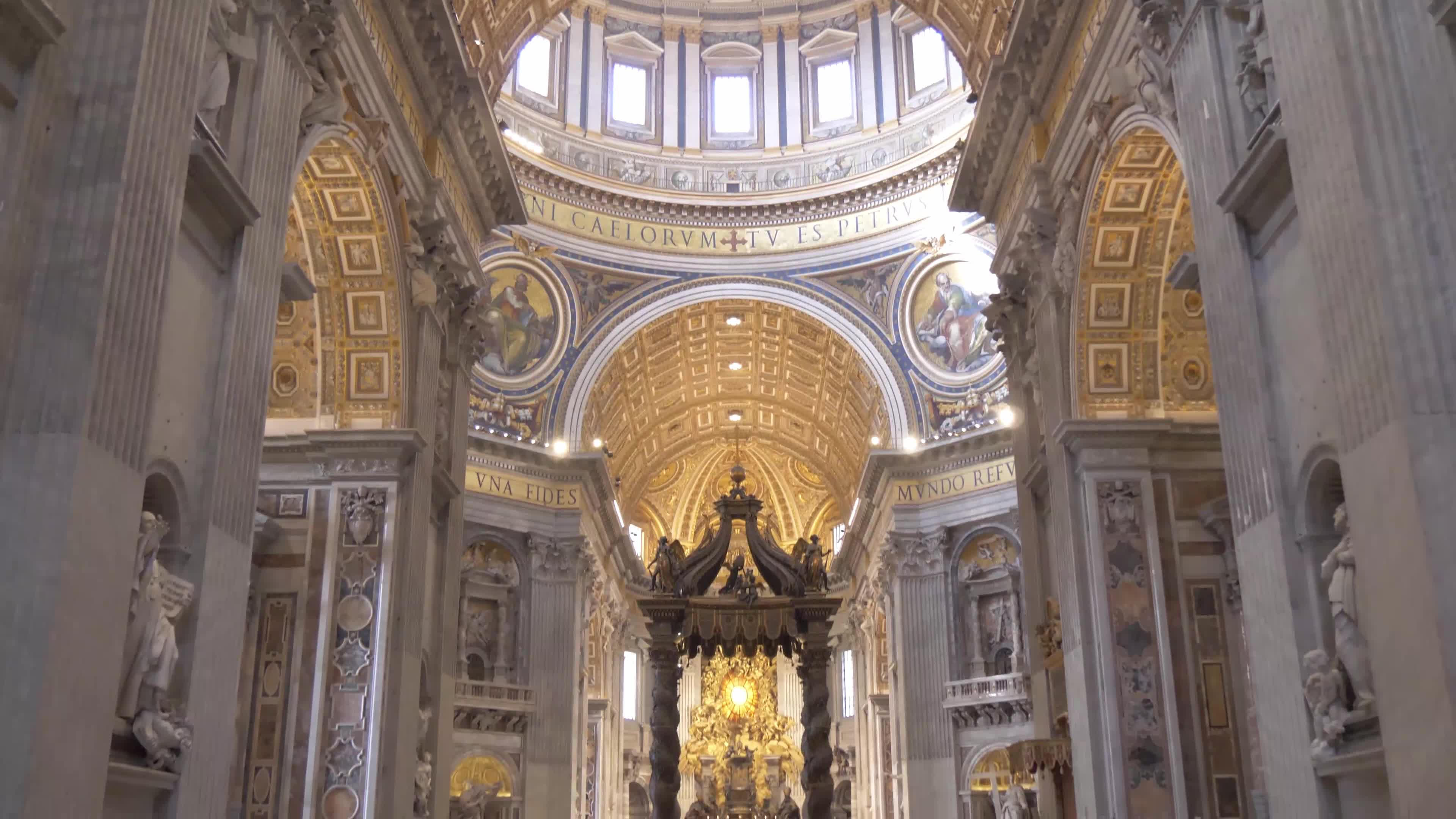 The Body Of Pope Emeritus Benedict XVI Lies In State At St. Peter's