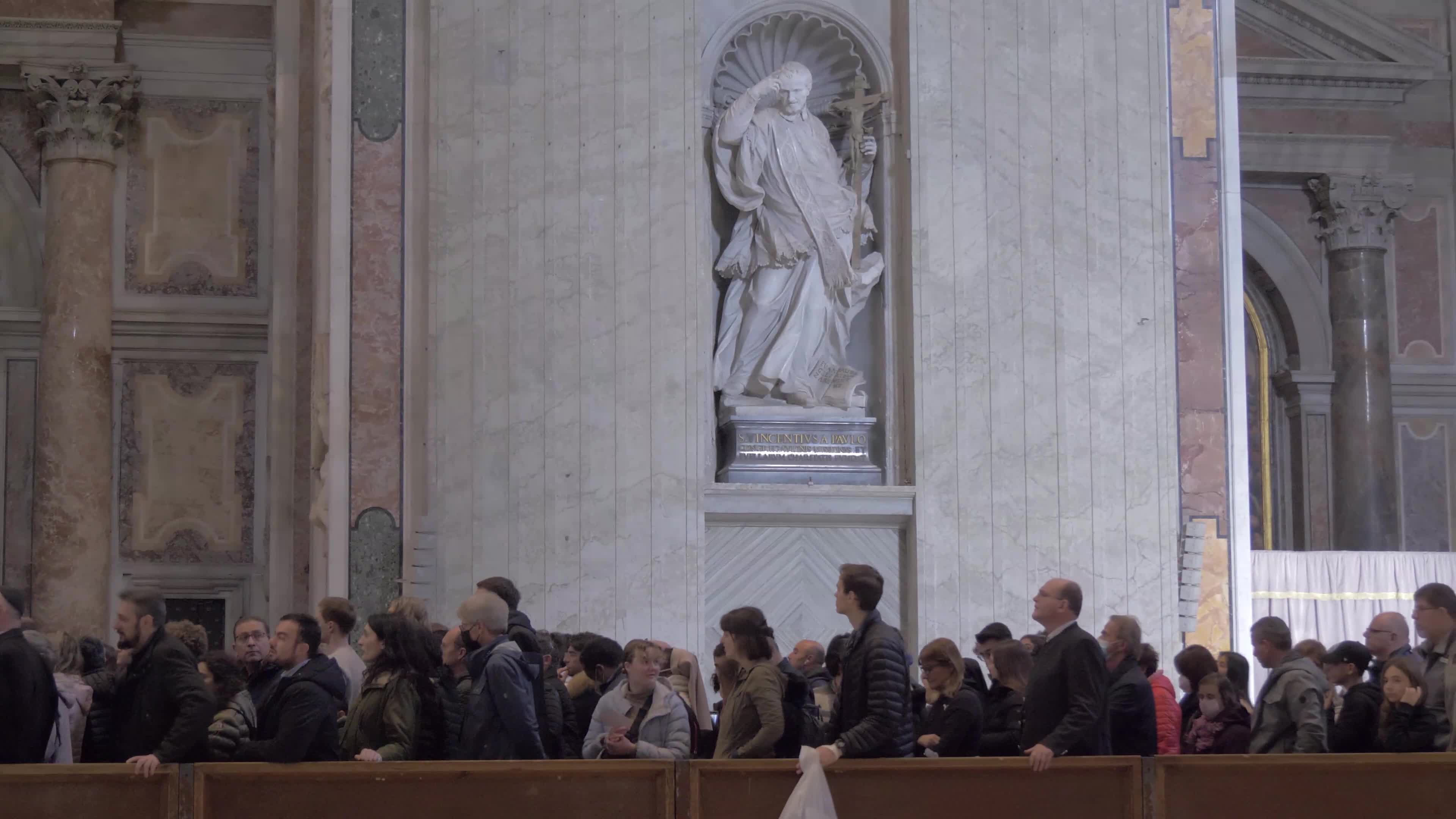 The Body Of Pope Emeritus Benedict XVI Lies In State At St. Peter's
