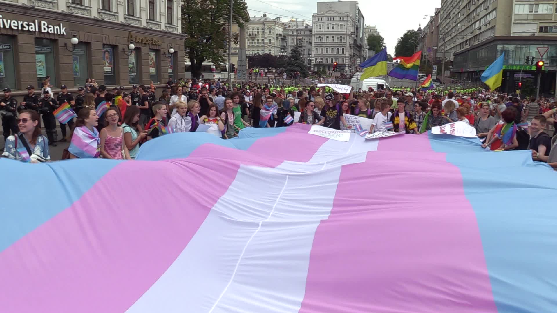 Kyiv Pride Gay Parade in Kiev