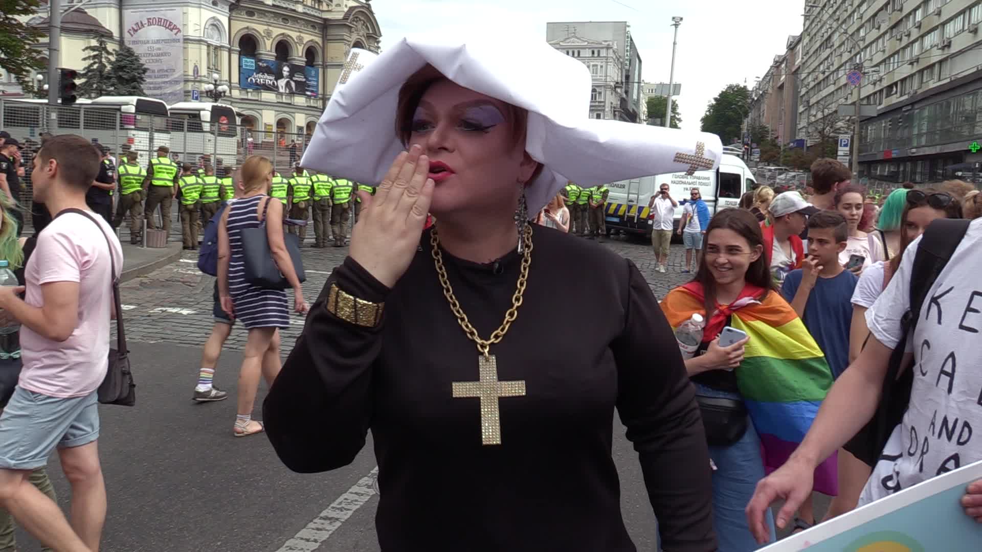 Kyiv Pride Gay Parade in Kiev