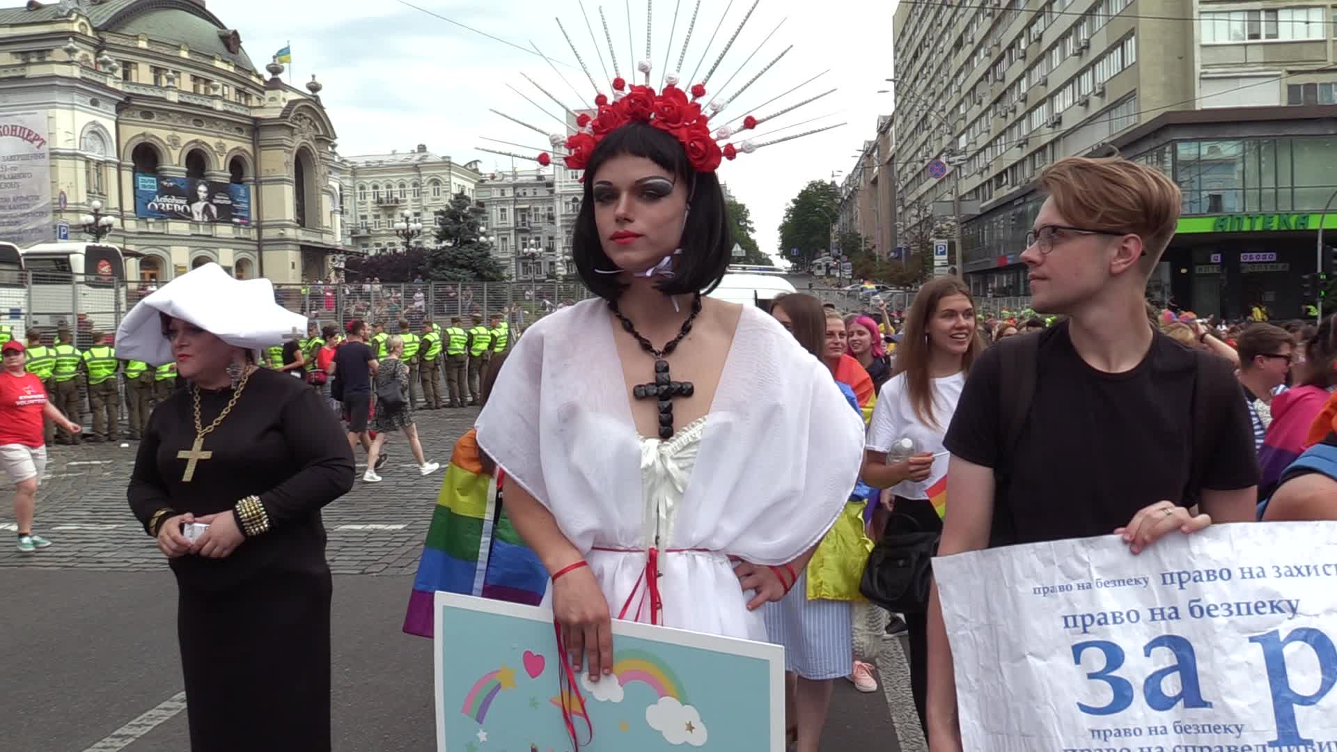 Kyiv Pride Gay Parade in Kiev