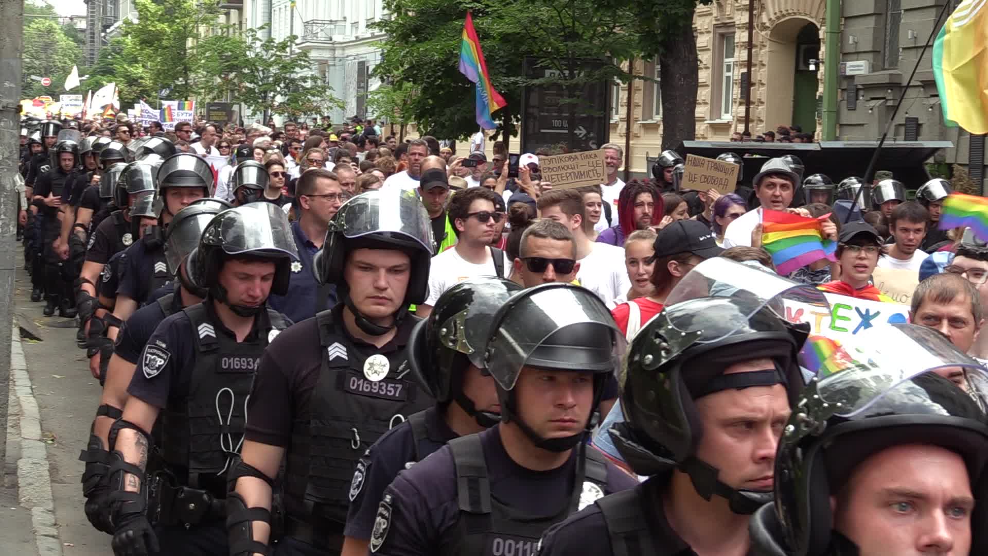 Kyiv Pride Gay Parade in Kiev