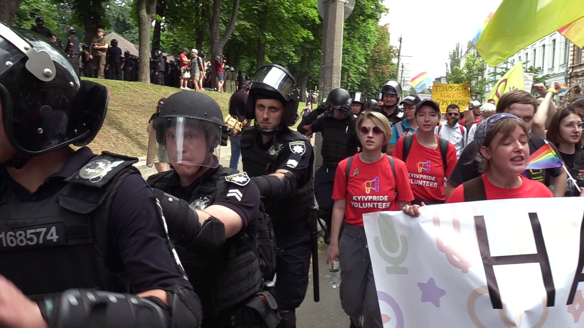 Kyiv Pride Gay Parade in Kiev