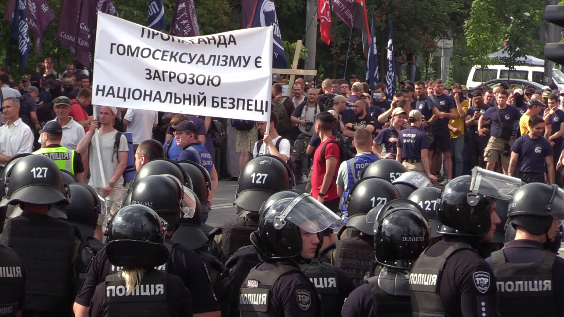 Kyiv Pride Gay Parade in Kiev