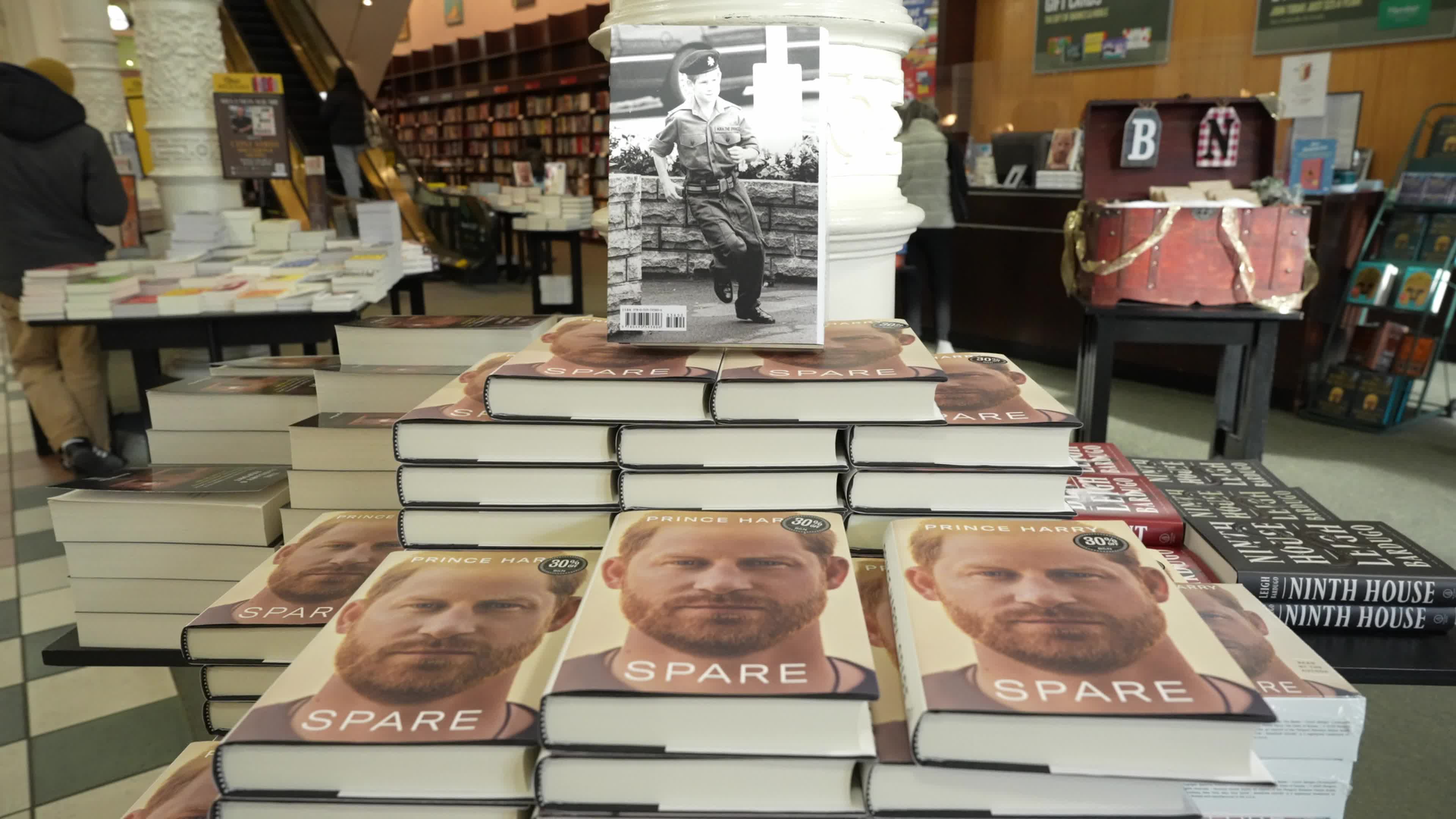 'Spare' by Prince Harry Book 