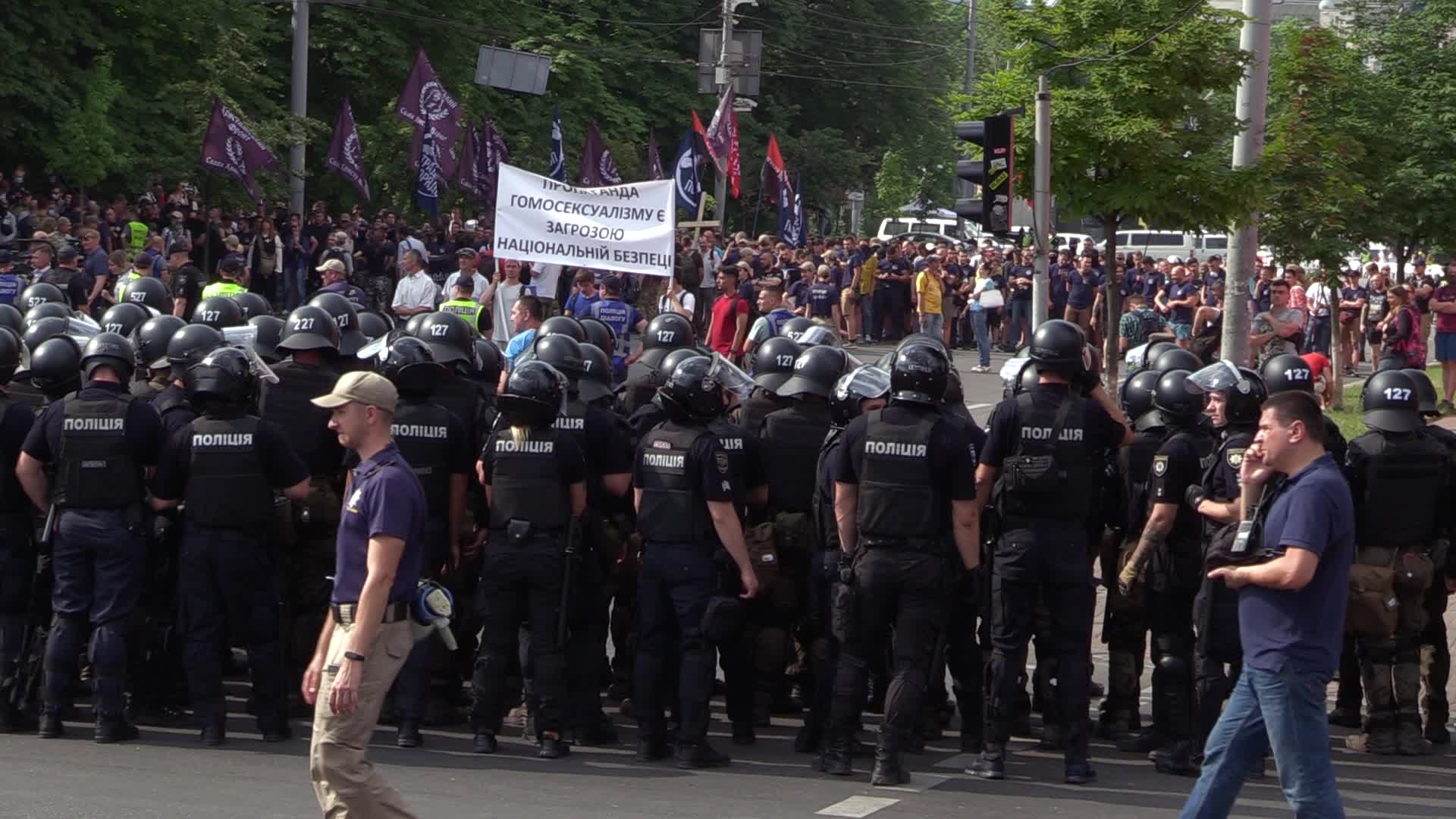 Kyiv Pride Gay Parade in Kiev