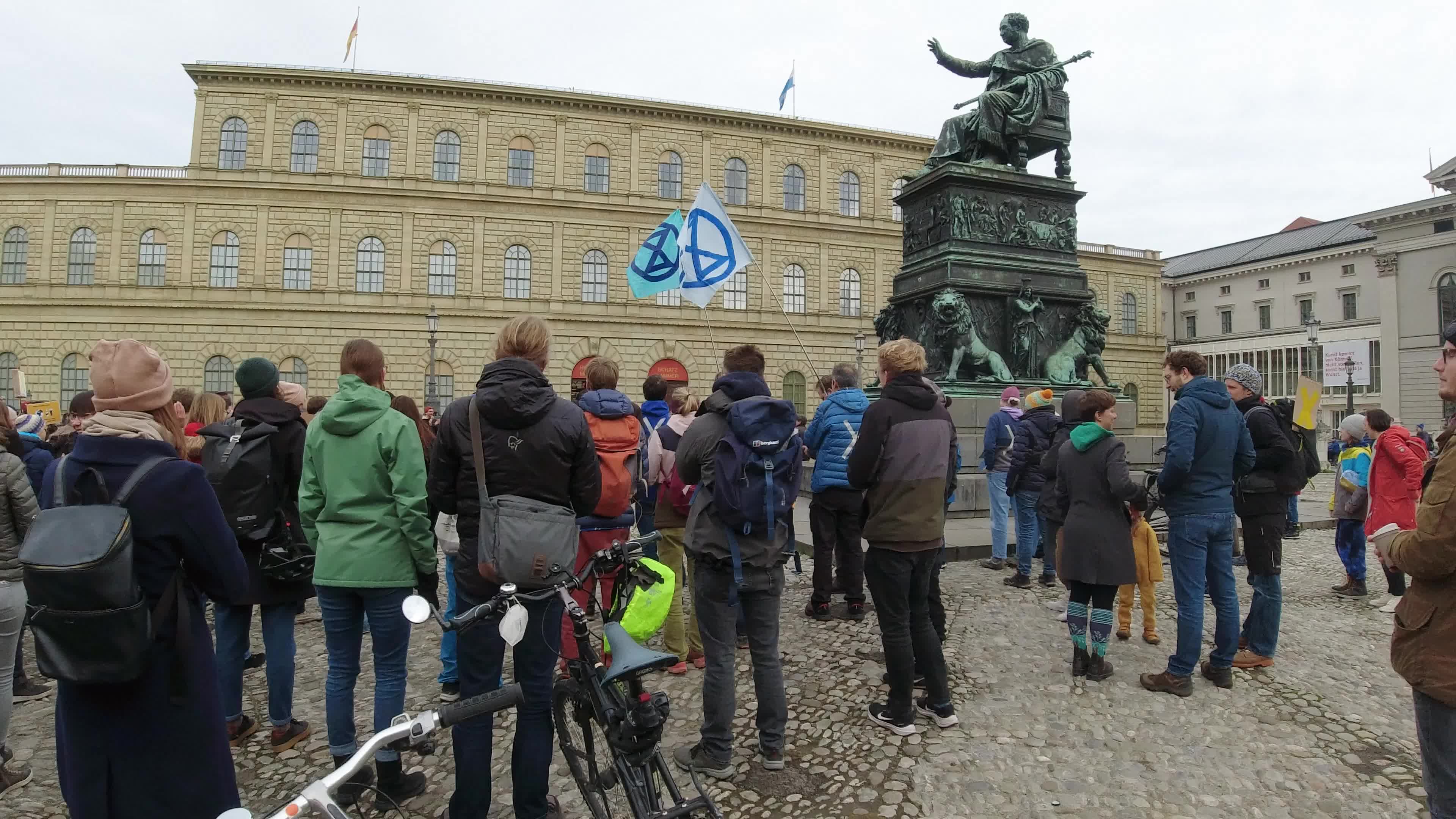 Luetzerath must be saved protest in Munich