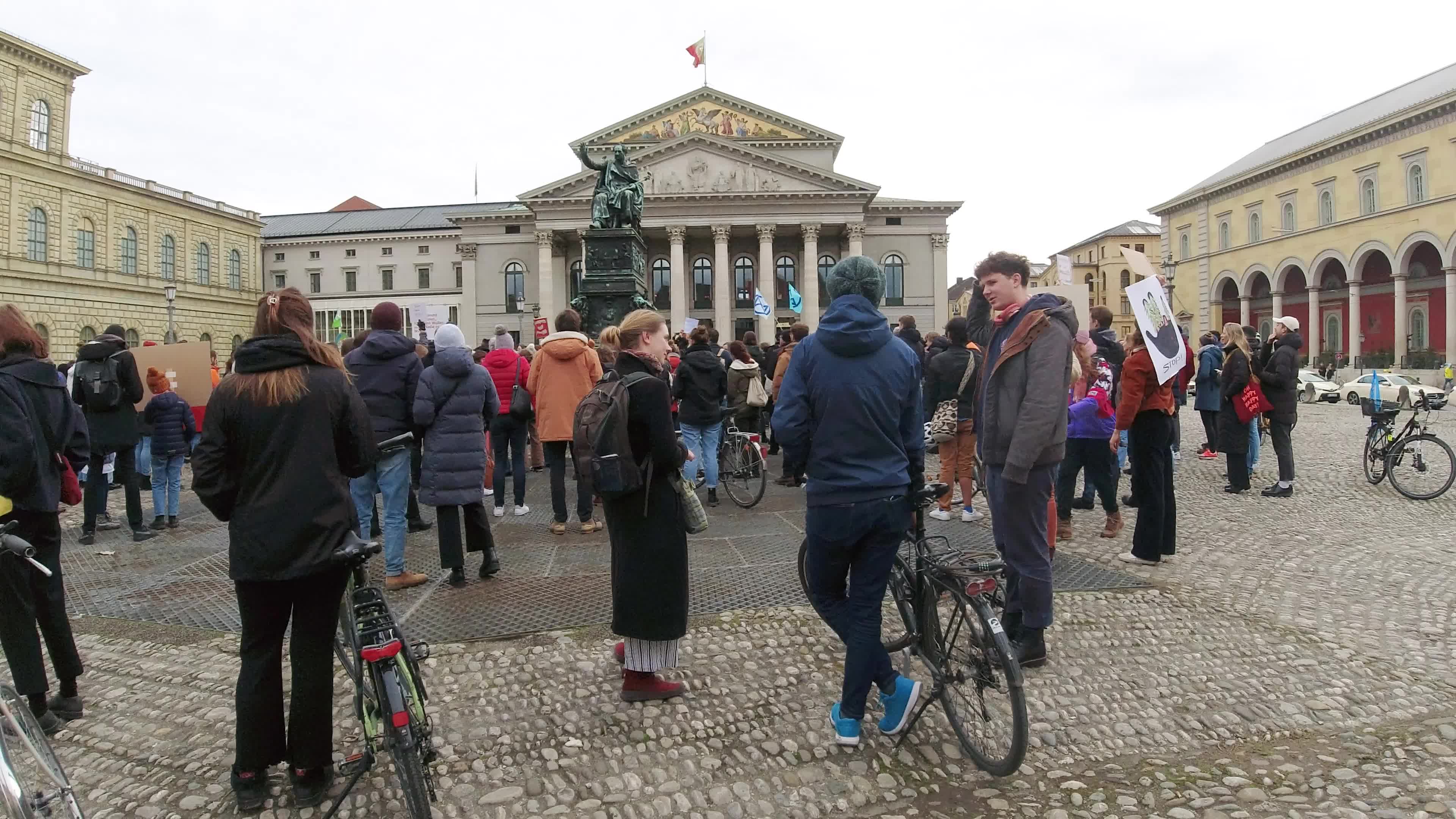 Luetzerath must be saved protest in Munich