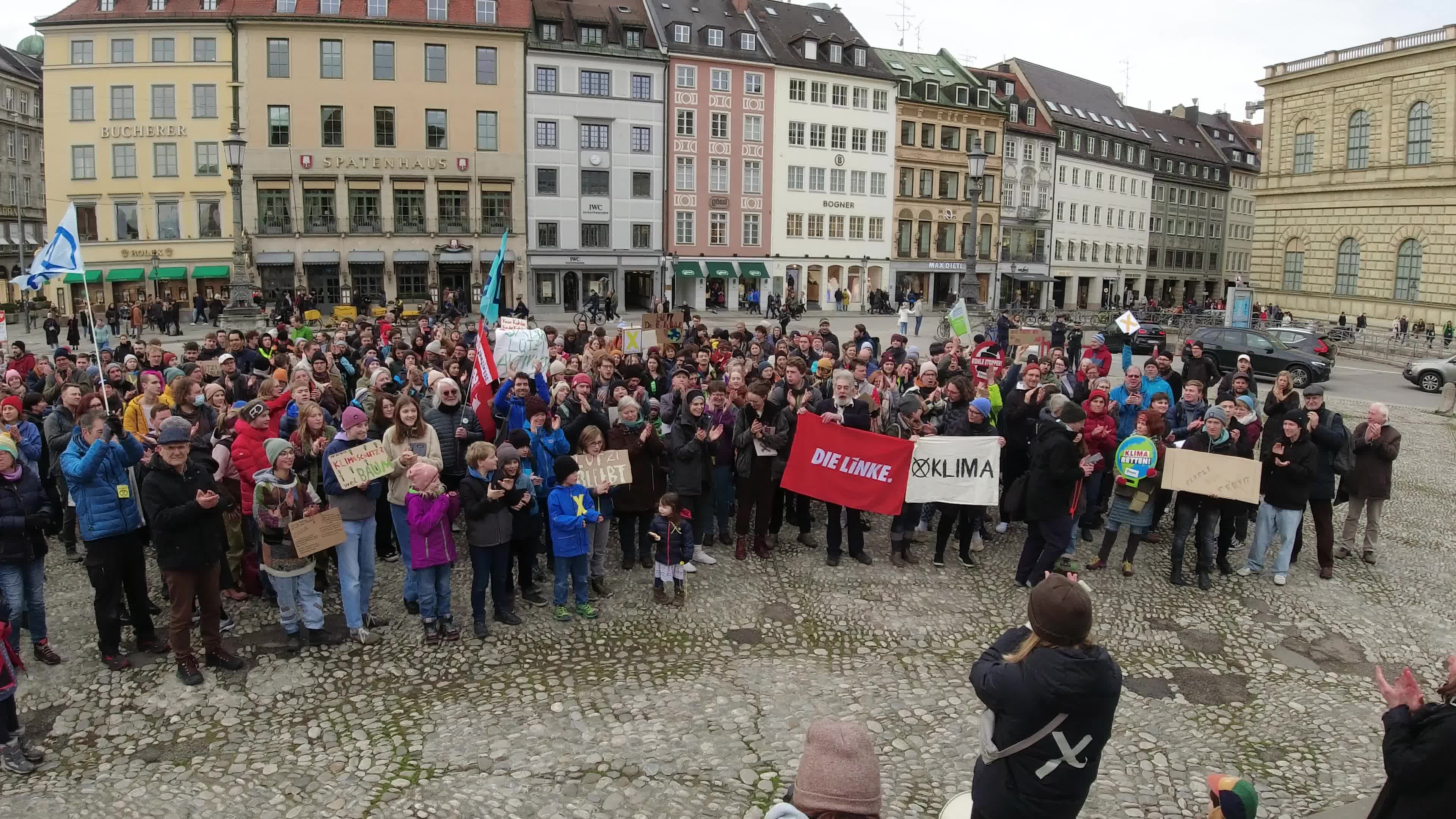 Luetzerath must be saved protest in Munich