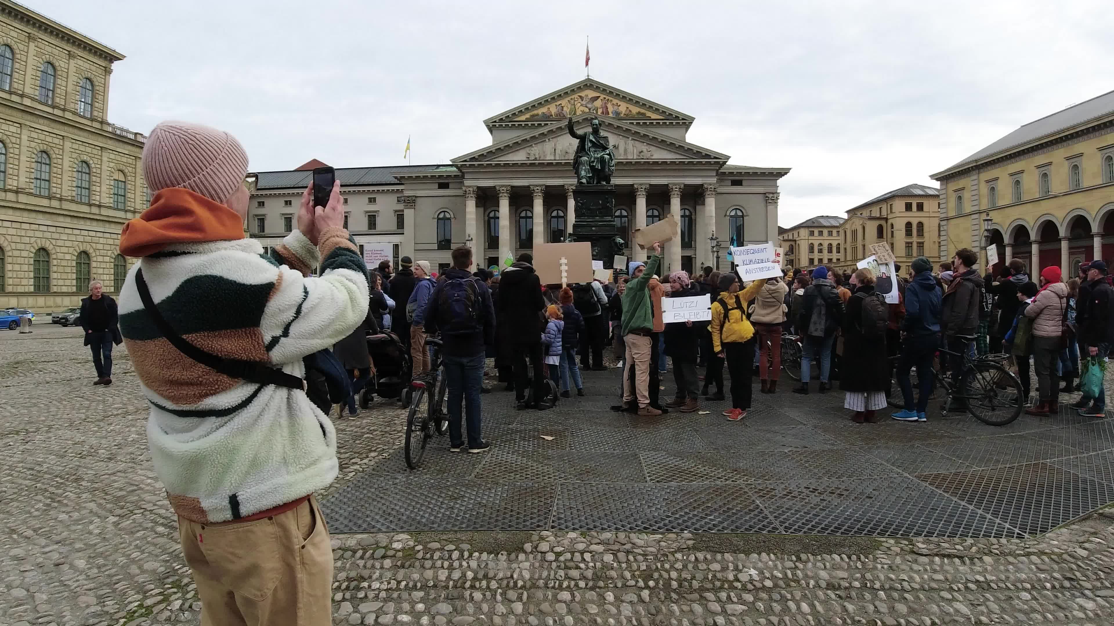 Luetzerath must be saved protest in Munich