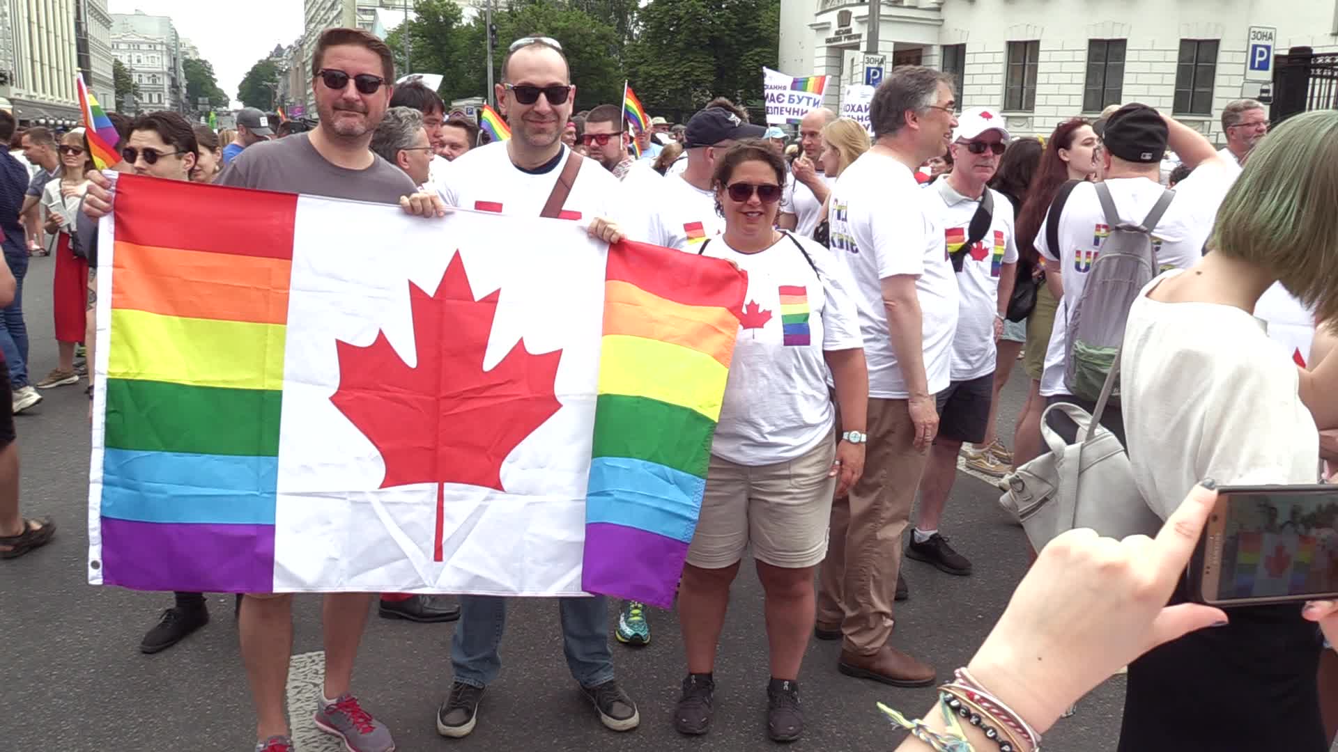 Kyiv Pride Gay Parade in Kiev